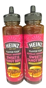 Heinz Flavor Tour Korean Inspired Sweet & Tangy BBQ - 10oz - 2 Bottles - Bild 1 von 2