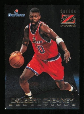 1996-97 Z-Force Zensations #6 Calbert Cheaney  Basketball BULLETS EX-MT - Image 1 of 3