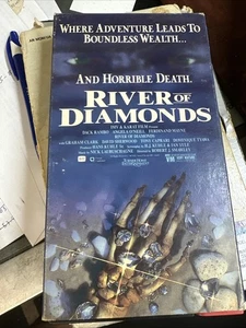 RARE PROMO-River Of Diamonds VHS, Horror DEMO SCREENER 1990 - Picture 1 of 2
