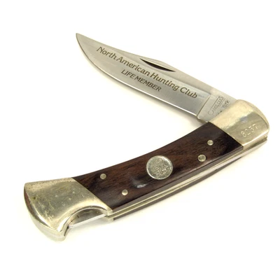 CAMILLUS VINTAGE Nº CUCHILLO PLEGABLE CLUB DE CAZA NORTEAMERICANO 8237 Foto 1 de 4