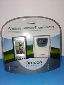 Oregon Scientific Drahtlose Fernbedienung Wetterstation Thermometer & Uhr RAR232 (+) - Bild 1 von 4