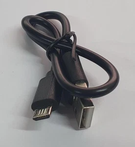 USB-Kabel - USB auf Micro-USB - Schwarz - um USB-Akku zu laden - 28cm - Bild 1 von 3