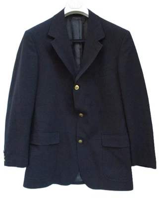 Brooks Brothers Blazer 40R Buckingham Palace Gates Gold Buttons 39 to 40 Vintage - Image 1 of 4