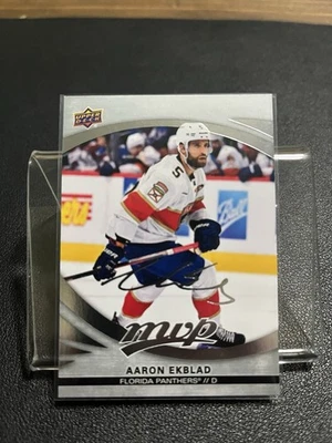 2023-24 Upper Deck MVP #202 Aaron Ekblad Silver Script Florida Panthers - Image 1 of 4