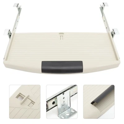 1Pc Under Desk Storage Box Hidden Drawer Keyboard Box Office Keyboard Case - Image 1 of 4