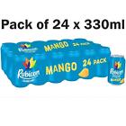 Rubicon Sparkling Mango Soft Drink Real Fruit Juice Taste Cans Seal Pack24x330ml