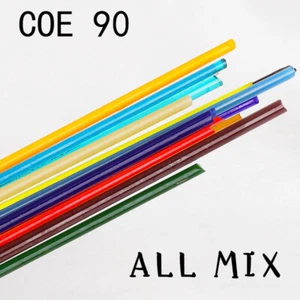 COE 90 L40-50 mm 250 g diapositiva 2 ~ 3 mm fideos cordón lámparas varillas de vidrio - Imagen 1 de 14
