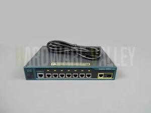 Cisco WS-C2960G-8TC-L Catalyst 2960 7 10/100/1000 + 1 T/SFP LAN Base - Bild 1 von 1