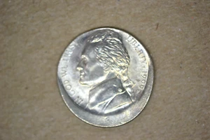 1999-P Jefferson Nickel Error- Off-Center- Nice BU. Full Steps!! - Picture 1 of 4