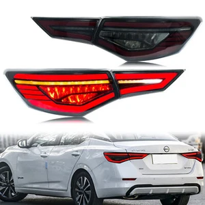 LED Sequential Tail Lights For Nissan Sentra 2020-2024 B18 Animation Rear Lamps  - Bild 1 von 5