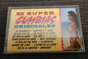 22 Super Cumbias Originales Misprint on Title CDN 965 cassette Tape - Foto 1 di 5