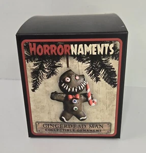 Horrornaments Gingerdead Man Christmas & Halloween Ornament Collectible Horror - Picture 1 of 5