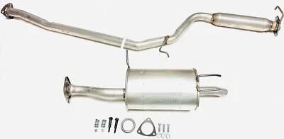 Fits: 2016 2017 2018 Acura ILX 2.4L Resonator And Muffler - Image 1 of 4