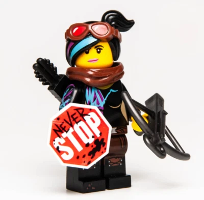 New Lego Movie Minifgure -  Lucy Wyldstyle (tlm129) 70829 70840 Apocalypseburg - Image 1 of 4