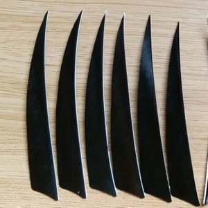 30 PCS Archery Arrow Fletchings Natural Feathers Fletching 4'' 5'' DIY Accessory - Picture 1 of 17