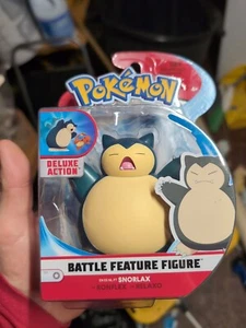 SNORLAX Jazwares Toy - Pokemon Battle Feature Deluxe Actionfigur 2020 - Bild 1 von 6