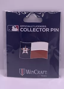 HOUSTON ASTROS LOGO TEXAS FLAG Minute Maid Park Exclusive Collector Lapel Pin 🔥 - Picture 1 of 1