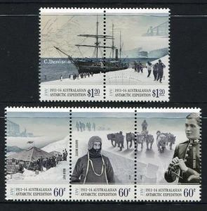 2012 AAT Antarctic Expedition! Arrival & Exploration - MUH Complete Set - Imagen 1 de 1