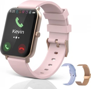Smart Watch Women Make Calls - 2022 Smartwatch for Android iOS Phones pink - Picture 1 of 5