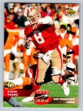 1993 Upper Deck #TM15 Steve Young Team MVP NM-MINT Football Card