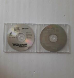 Two Microsoft Windows Nt Workstation CDs Only