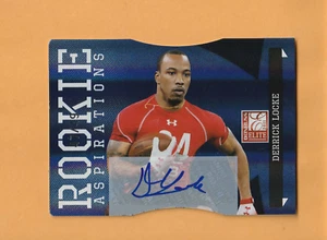 Derrick Locke Philadelphia Eagles AUTO 2011 Donruss Elite/49 Kentucky Wildcats1H - Picture 1 of 2
