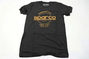 Sparco Herren T-Shirt Logo kurzärmelig anthrazit Bronze Racing EXTRA KLEIN XS NEU - Bild 1 von 4