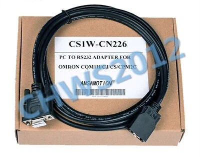 1 PCS NEW IN BOX For Omron PLC programming cable / data download line CS1W-CN226 - image 1 of 2
