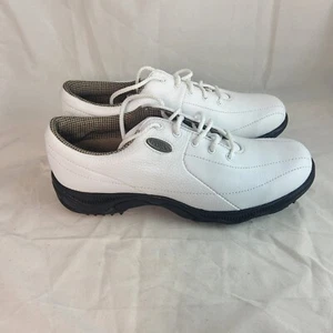 WEISS Größe 7 Damen FOOTJOY Schuhe Komfort Extra Komfort Stollen stachellos - Bild 1 von 6