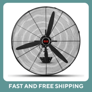 Bayer Industrial Wall Mount Fan 750mm Heavy Duty 3 Speed 280W High Power Motor - Picture 1 of 7