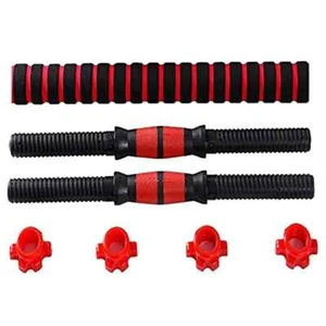 Dumbbell Bar with Barbell Buckle Barbell Bar Threaded Dumbbell Handles Fitness - Picture 1 of 38