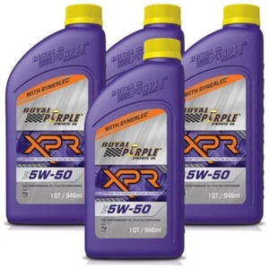 4L Synthetisches Motoröl Royal Purple 5W50 XPR Racing High Performance  - Bild 1 von 1