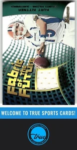 2002 Bowman #FF-KK Kurt Kittner Fabric of the Future - Picture 1 of 2