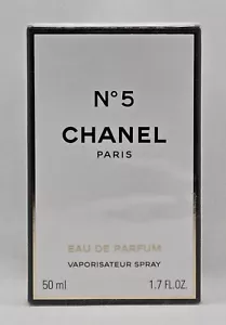 Chanel No 5 Eau De Parfum Spray 50 Ml 1.7 Oz New In Sealed Box - Picture 1 of 1