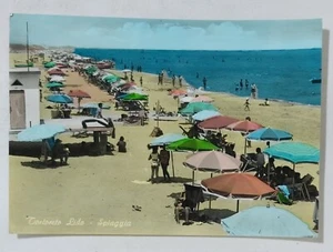 92644 Cartolina - Teramo - Tortoreto Lido - Spiaggia - VG 1963 - Picture 1 of 2