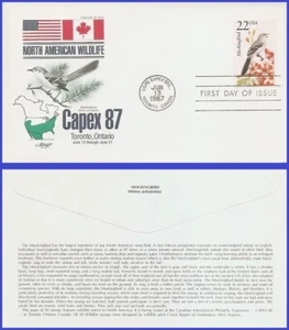 USA4 #2330 U/A ARTMASTER FDC Mockingbird - Bild 1 von 1