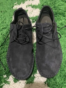 Marsèll Sancrispa Alta Derby Schuhe Pelle Rovescio Navy Blau Wildleder Gr. 42 EU / 9 US - Bild 1 von 6