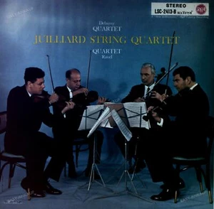 Juilliard String Quartet - Debussy - Ravel - Streichquartett G-Moll GER LP . - Picture 1 of 1
