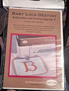 NEW Baby Lock Destiny Embroidery and Sewing Upgrade II BLDY2 AND BLDY- Free Ship - Picture 1 of 2
