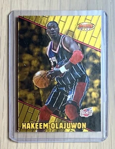 HAKEEM OLAJUWON 1999-00 TOPPS BOWMANS BEST #40 GOLD FOIL INSERT - Picture 1 of 2