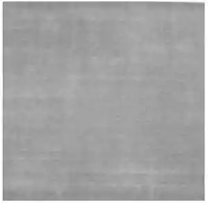 Gray Solid Hand-Loomed 6X6 Gabbeh Wool Square Rug Oriental Home Decor Carpet - Picture 1 of 13