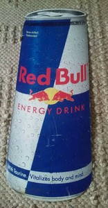 红牛红色能量饮料广告 Ebay