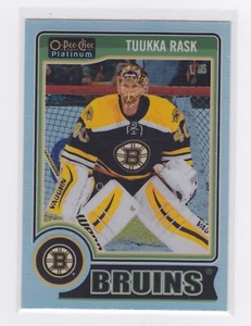 2014-15 O-Pee-Chee Platinum - Base - Tuukka Rask - #13 - Picture 1 of 2