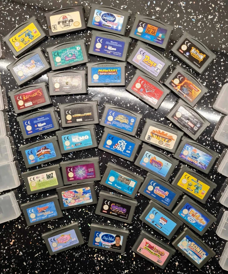HUGE Selection some RARE Nintendo Game Boy ADVANCE Games FREE ship + FREE Case - Image 1 of 4