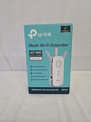 TP-Link RE550 AC1900 Wireless Dual Band Wi-Fi Range Extender Booster - Image 1 of 4