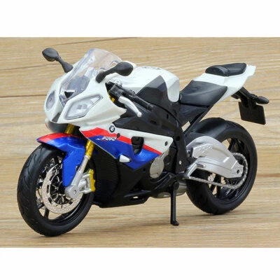 1:12 BMW S1000RR Motorcycle Model Diecast Toy Vehicle Toys for Boys Kids Gifts - Image 1 of 4