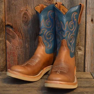 Rios of Mercedes виски Western Roper ботинки Fukurokuju 8.5D JP26.5 см коричневый - Изображение 1 из 4