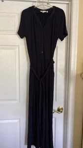 Boden Kurzarm Maxi Overall Navy Größe 6 Tall - Bild 1 von 4