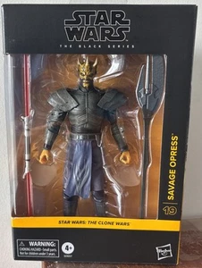 Star Wars The Black Series The clone Wars Savage Opress 6 Inch Sealed - Picture 1 of 4