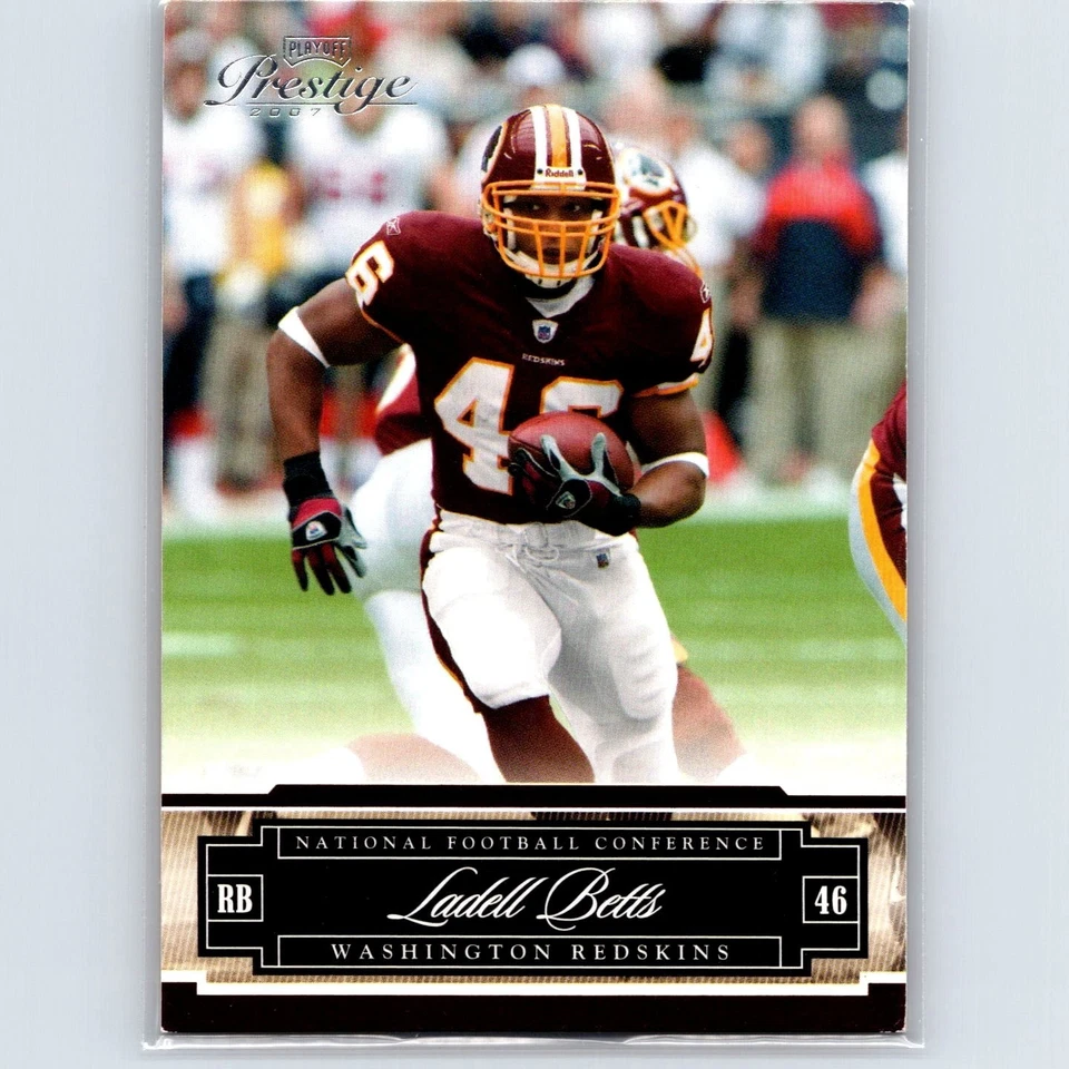 2007 Playoff Prestige - Ladell Betts #148 - Washington Redskins - Image 1 of 2